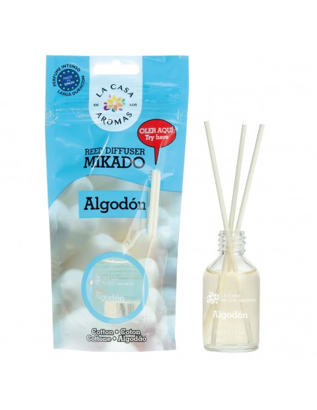LA CASA DE LOS AROMAS Patyczki zapachowe BAWEŁNA, 30 ml