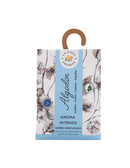 LA CASA DE LOS AROMAS INTENSO Saszetka zapachowa BAWEŁNA, 100 ml