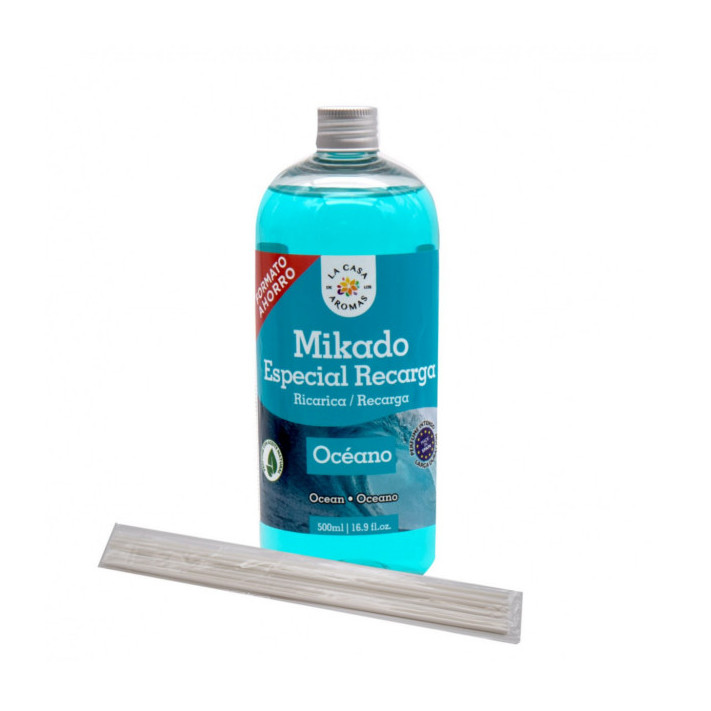 LA CASA DE LOS AROMAS INTENSO Płyn zapachowy OCEAN, 500 ml 