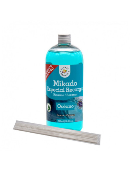 LA CASA DE LOS AROMAS INTENSO Płyn zapachowy OCEAN, 500 ml 