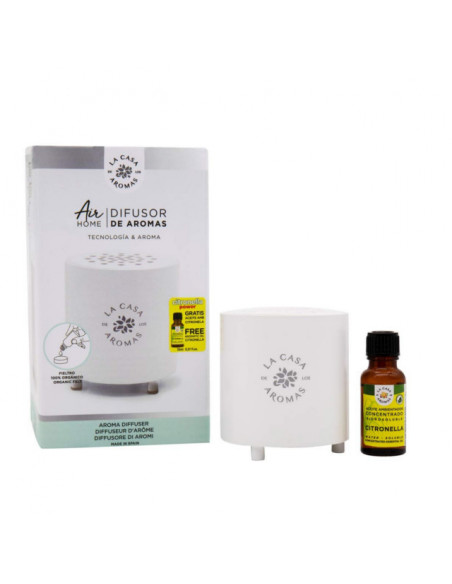 LA CASA DE LOS AROMAS Nawilżacz powietrza +olejek zapachowy CITRONELLA, 1szt