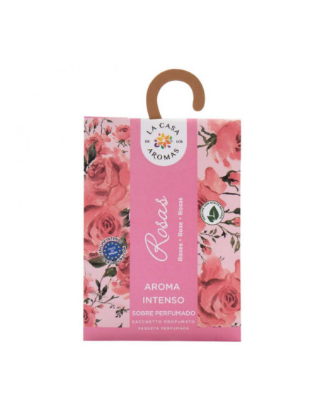 LA CASA DE LOS AROMAS INTENSO Saszetka zapachowa RÓŻA, 100 ml
