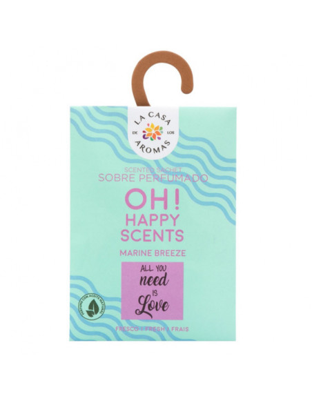 LA CASA DE LOS AROMAS OH! HAPPY Saszetka zapachowa, MARINE BREEZE, 100 ml