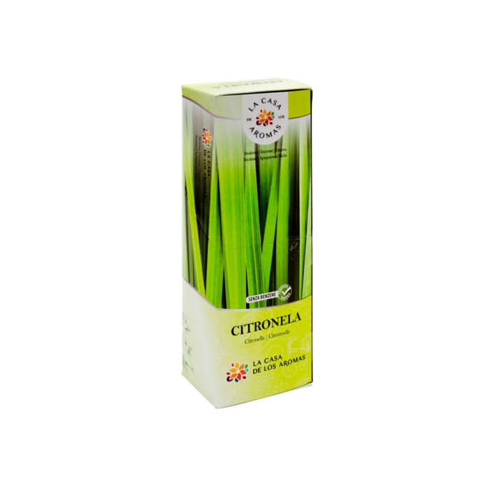 CITRONELLA LA CASA DE LOS AROMAS INTENSO Kadzidła zapachowe, 20 szt