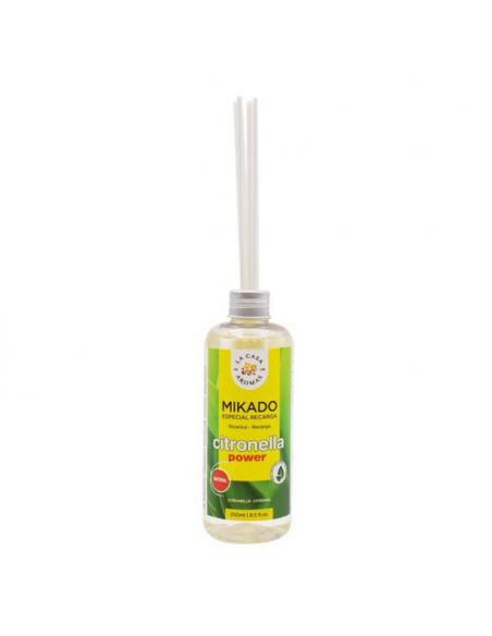 LA CASA DE LOS AROMAS INTENSO Olejek zapachowy CITRONELLA  TRAWA CYTRYNOWA, 250 ml zapas