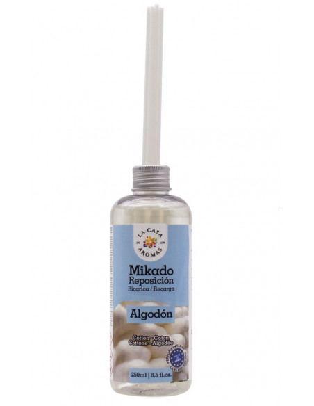LA CASA DE LOS AROMAS INTENSO Olejek zapachowy KWIAT BAWEŁNY, 250 ml zapas