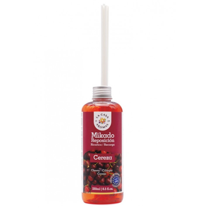 LA CASA DE LOS AROMAS INTENSO Olejek zapachowy WIŚNIA, 250 ml zapas