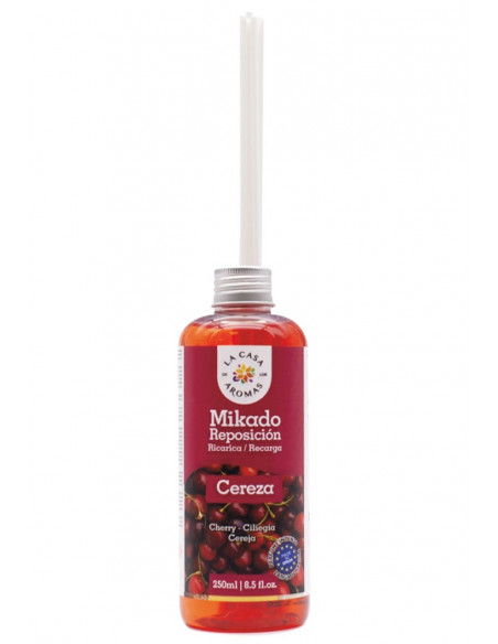 LA CASA DE LOS AROMAS INTENSO Olejek zapachowy WIŚNIA, 250 ml zapas
