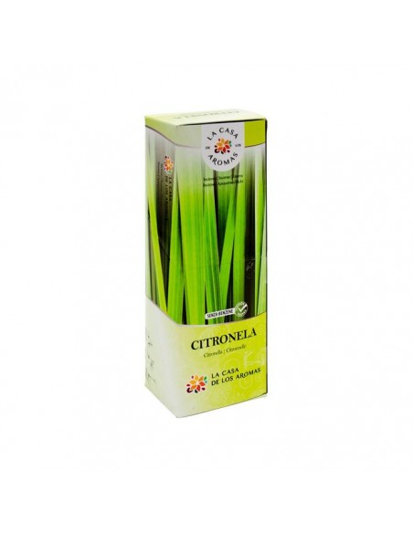 CITRONELLA LA CASA DE LOS AROMAS Kadzidła o zapachu TRAWY CYTRYNOWEJ, 6x20 szt