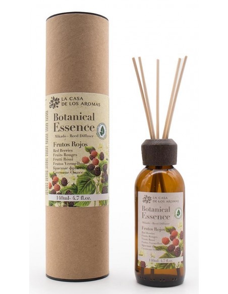 LA CASA DE LOS AROMAS BOTANIC Patyczki zapachowe CZERWONE OWOCE, 140 ml