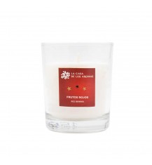 LA CASA DE LOS AROMAS X-MAS Świeca zapachowa CZERWONE OWOCE, 120 g 2