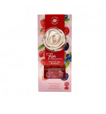 LA CASA DE LOS AROMAS FLOR PERFUMADA Dyfuzor zapachowy w formie kwiatu CZERWONE OWOCE, 65 ml 2