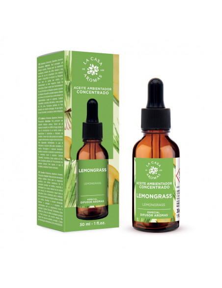 LA CASA DE LOS AROMAS Olejek zapachowy TRAWA CYTRYNOWA, 30 ml