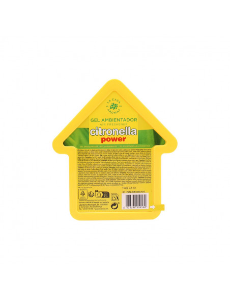 LA CASA DE LOS AROMAS CITRONELLA POWER Odświeżacz w żelu TRAWA CYTRYNOWA, 100 g 