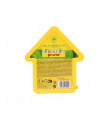 LA CASA DE LOS AROMAS CITRONELLA POWER Odświeżacz w żelu TRAWA CYTRYNOWA, 100 g  2