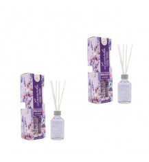 LA CASA DE LOS AROMAS INTENSO Patyczki zapachowe LAWENDA 100 ml, pakiet 2 opakowań