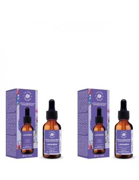 LA CASA DE LOS AROMAS Olejek zapachowy LAWENDA 30 ml, pakiet 2 opakowań