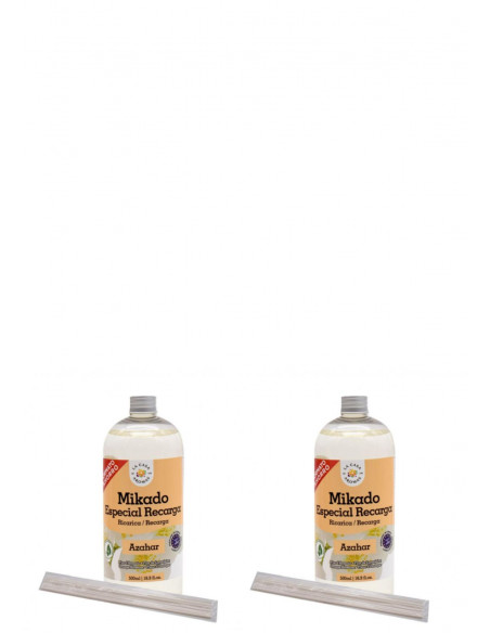 LA CASA DE LOS AROMAS INTENSO Płyn zapachowy KWIAT POMARAŃCZY 500 ml, pakiet 2 opakowań 