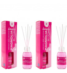 LA CASA DE LOS AROMAS BASIC Patyczki zapachowe MAGNOLIA BLOOM 95 ml, pakiet 2 opakowań 2