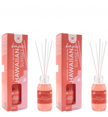 LA CASA DE LOS AROMAS BASIC Patyczki zapachowe HAWAIIAN SUNSET 95 ml, pakiet 2 opakowań 2