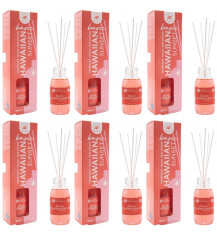 LA CASA DE LOS AROMAS BASIC Patyczki zapachowe HAWAIIAN SUNSET 95 ml, pakiet 6 opakowań 2