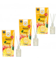 LA CASA DE LOS AROMAS Patyczki zapachowe MANGO 30 ml, pakiet 3 opakowań 2
