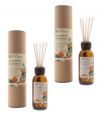 LA CASA DE LOS AROMAS BOTANIC Patyczki zapachowe CYNAMON POMARAŃCZA 140 ml, pakiet 2 opakowań 2