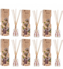 LA CASA DE LOS AROMAS BOTANIC Patyczki zapachowe KWIAT BAWEŁNY 50 ml, pakiet 6 opakowań 2