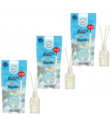 LA CASA DE LOS AROMAS Patyczki zapachowe BAWEŁNA 30 ml, pakiet 3 opakowań 2