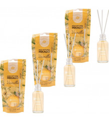 LA CASA DE LOS AROMAS Patyczki zapachowe WANILIA 30 ml, pakiet 3 opakowań 2