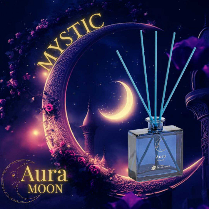 LA CASA DE LOS AROMAS MYSTIC Patyczki zapachowe Aura Moon, 130 ml