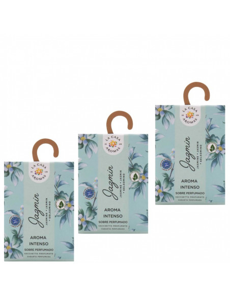 LA CASA DE LOS AROMAS INTENSO Saszetka zapachowa JAŚMIN 100 ml, pakiet 3 opakowań