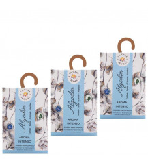 LA CASA DE LOS AROMAS INTENSO Saszetka zapachowa BAWEŁNA 100 ml, pakiet 3 opakowań