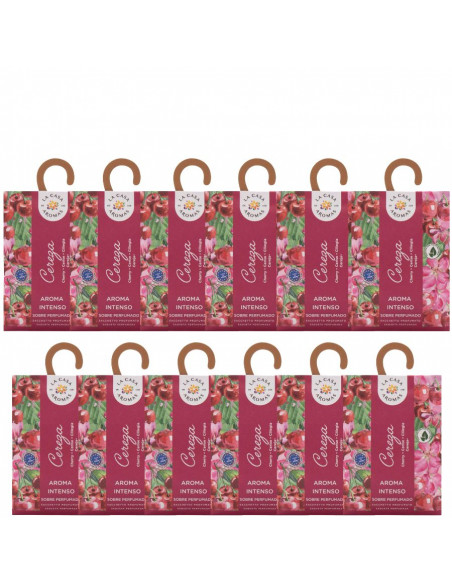 LA CASA DE LOS AROMAS INTENSO Saszetka zapachowa WIŚNIA 100 ml, pakiet 12 opakowań