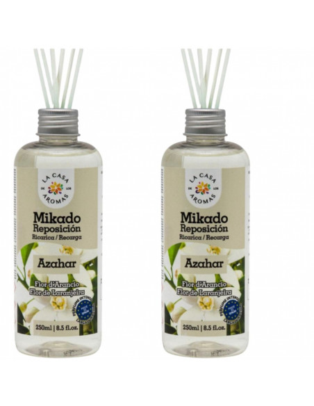 LA CASA DE LOS AROMAS INTENSO Olejek zapachowy KWIAT POMARAŃCZY 250 ml zapas, pakiet 2 opakowań