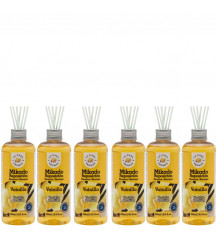 LA CASA DE LOS AROMAS INTENSO Olejek zapachowy WANILIA, 250 ml zapas, pakiet 6 opakowań