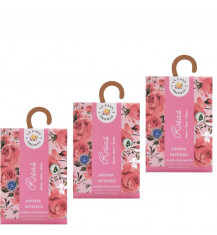 LA CASA DE LOS AROMAS INTENSO Saszetka zapachowa RÓŻA 100 ml, pakiet 3 opakowań 2