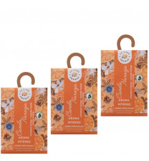 LA CASA DE LOS AROMAS INTENSO Saszetka zapachowa CYNAMON-POMARAŃCZA 100 ml, pakiet 3 opakowań 2