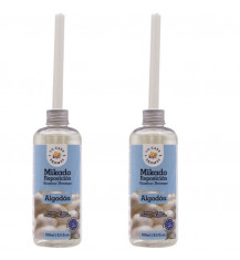 LA CASA DE LOS AROMAS INTENSO Olejek zapachowy KWIAT BAWEŁNY 250 ml zapas, pakiet 2 opakowań 2