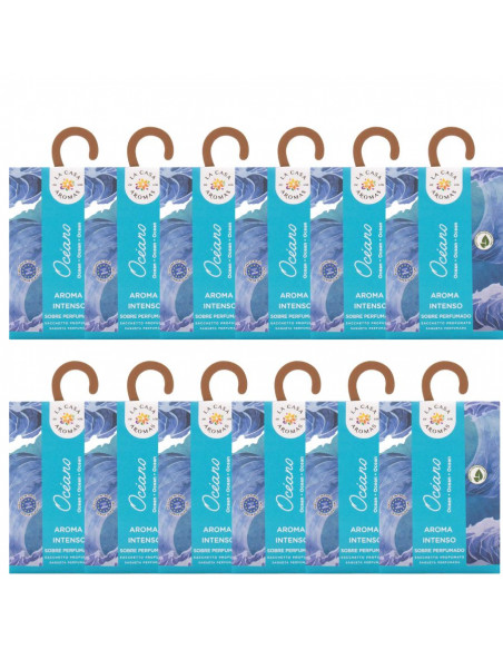 LA CASA DE LOS AROMAS INTENSO Saszetka zapachowa, OCEAN 100 ml, pakiet 12 opakowań