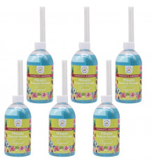 LA CASA DE LOS AROMAS INTENSO Płyn zapachowy TROPICAL 500 ml, pakiet 6 opakowań