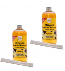 LA CASA DE LOS AROMAS INTENSO Płyn zapachowy WANILIA 500 ml, pakiet 2 opakowań