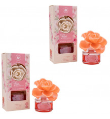 LA CASA DE LOS AROMAS FLOR PERFUMADA Dyfuzor zapachowy w formie kwiatu KWIATY ARABII 65 ml, pakiet 2 opakowań 2