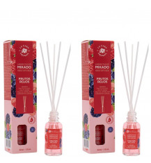 LA CASA DE LOS AROMAS Patyczki zapachowe CZERWONE OWOCE 30 ml, pakiet 2 opakowań  2