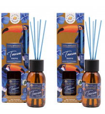  LA CASA DE LOS AROMAS SAFARI Patyczki zapachowe TOUCAN EXOTIC 95 ml, pakiet 2 opakowań 2