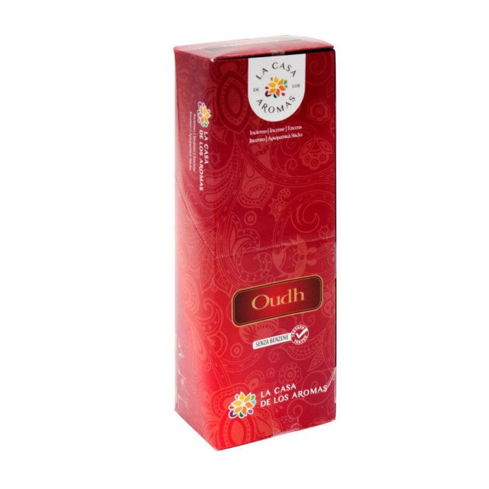 LA CASA DE LOS AROMAS INTENSO Kadzidła zapachowe OUDH, 20 szt