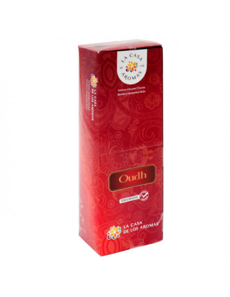 LA CASA DE LOS AROMAS INTENSO Kadzidła zapachowe OUDH, 20 szt