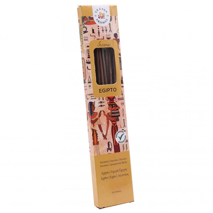 LA CASA DE LOS AROMAS INTENSO Kadzidła zapachowe EGIPTO, 20 szt