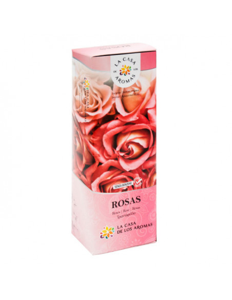LA CASA DE LOS AROMAS INTENSO Kadzidła zapachowe RÓŻA, 100+20 szt pakiet 5+1