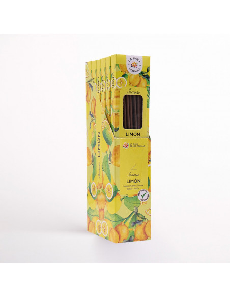 LA CASA DE LOS AROMAS INTENSO Kadzidła zapachowe LIMON, 100+20 szt pakiet 5+1